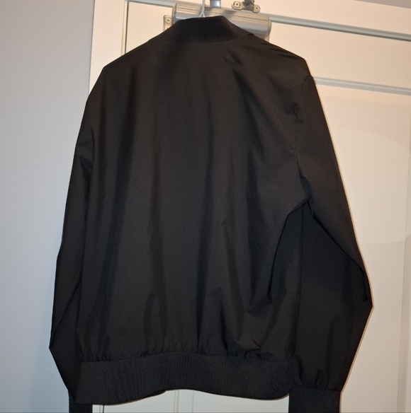 Calvin Klein CK Bomber Zip Black Jacket - Picture 11 of 11